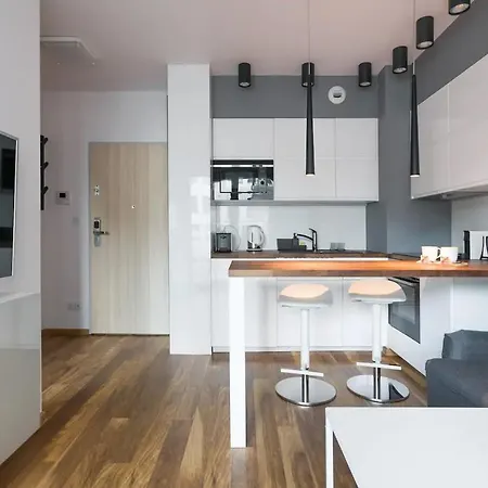 Modern And Comfortable With A Bedroom كراكوفيا