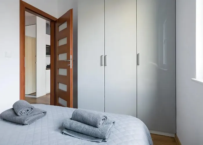 Appartement Modern And Comfortable With A Bedroom Krakau